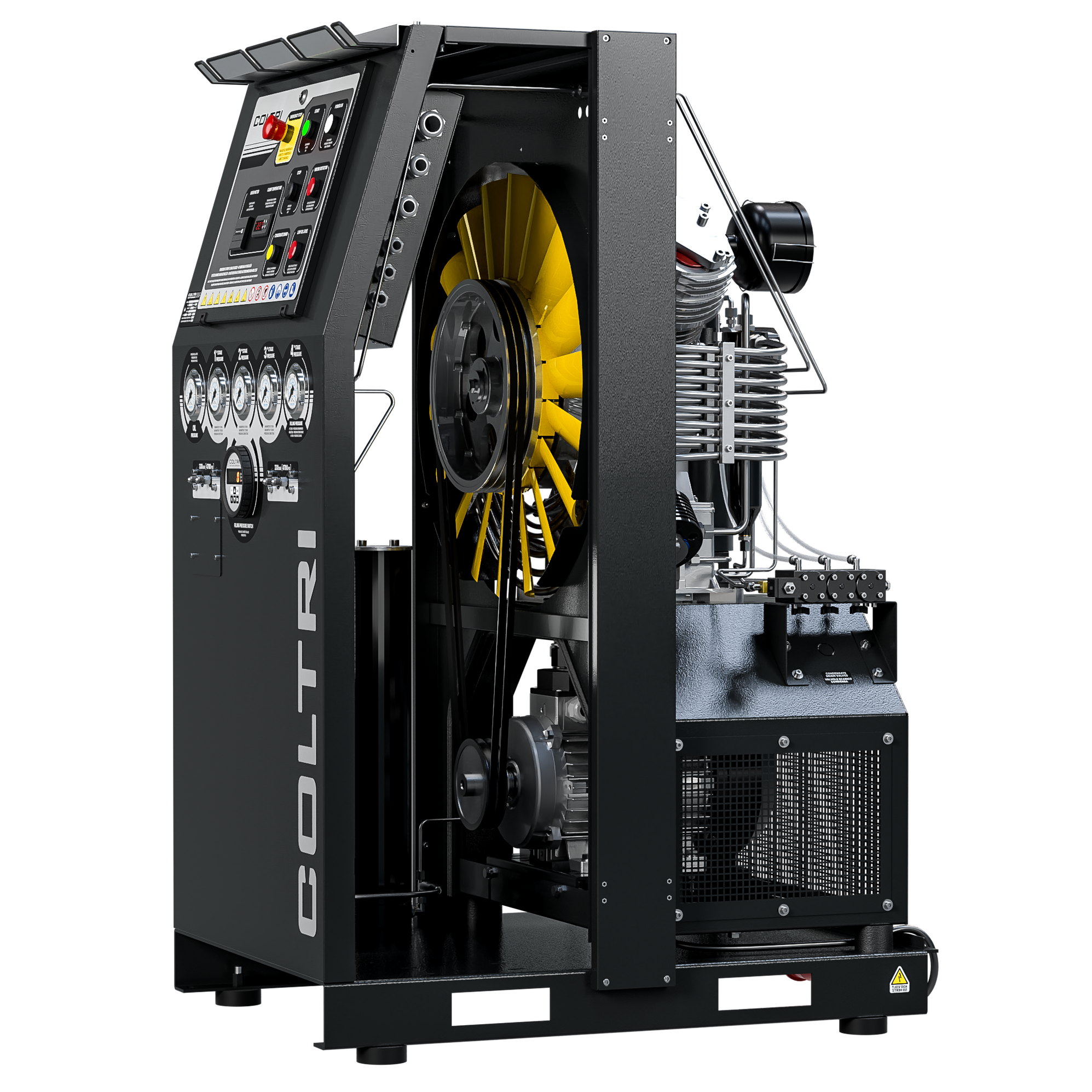Coltri Heavy Duty Line - Open Compressor — ISH24 Safety and Rescue Store