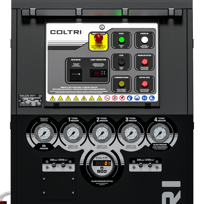 Coltri Heavy Duty Line - Open Compressor