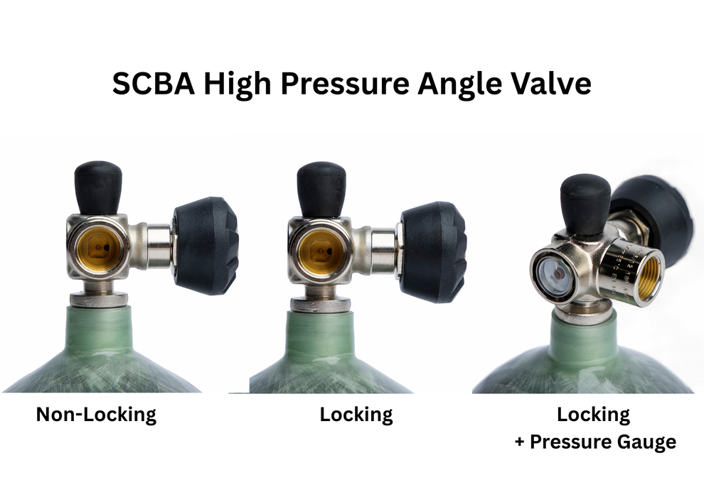 SCBA High Pressure Angle Valve