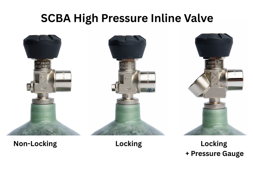 SCBA High Pressure Inline Valve