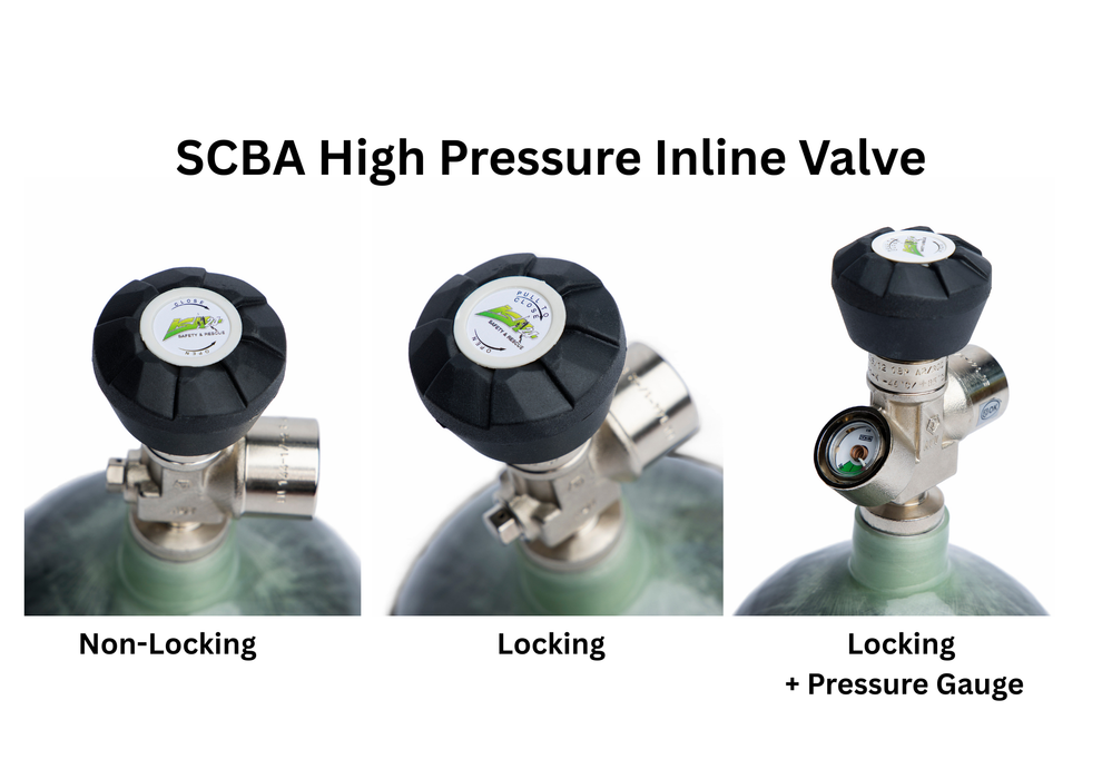 SCBA High Pressure Inline Valve