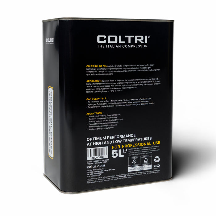 Coltri Compressor Synthetic Oil ST 755 (5 litre)