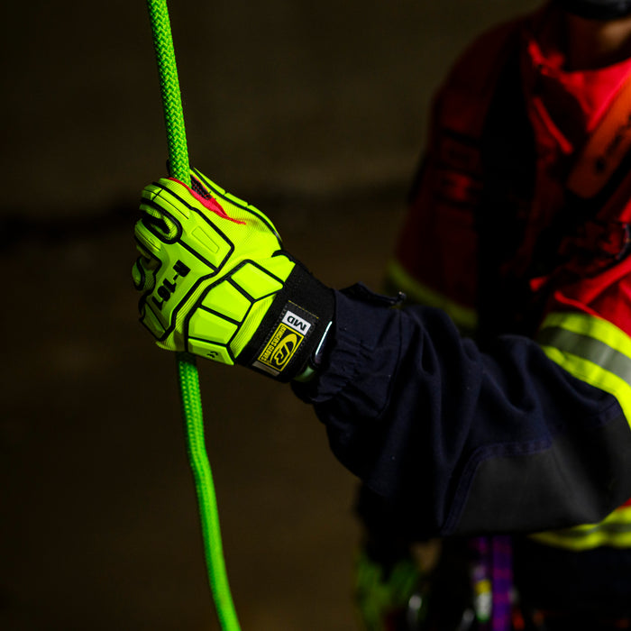 rope rescue handschuhe Rope Rescue Gloves (Ringers Super-Hero High Vis) — ISH24 Safety and Rescue Store