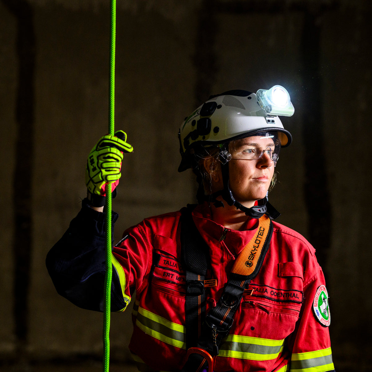 Edelrid Rope: STATIC LOW STRETCH 11,0MM (200m Roll) — ISH24 Safety and ...