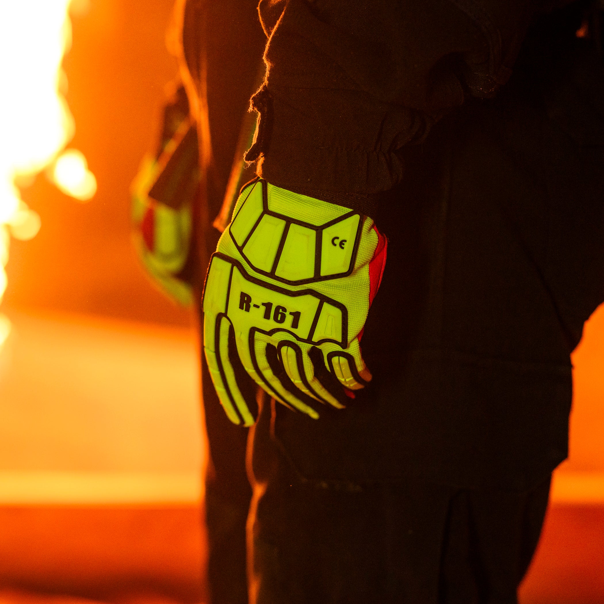 Rope Rescue Gloves (Ringers Super-Hero High Vis) — ISH24 Safety and ...