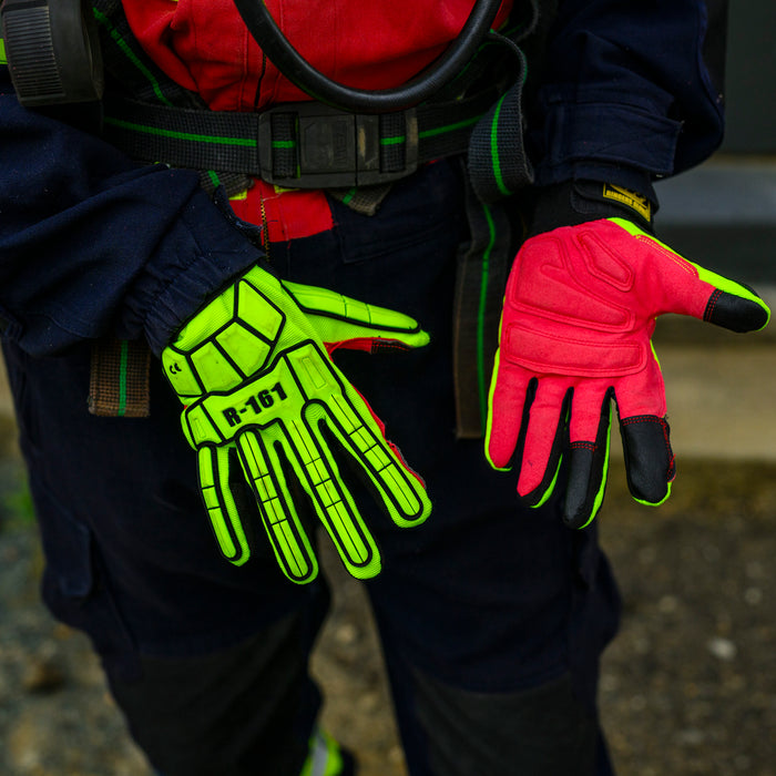 rope water rescue handschuhe Rope Rescue Gloves (Ringers Super-Hero High Vis) — ISH24 Safety and Rescue Store